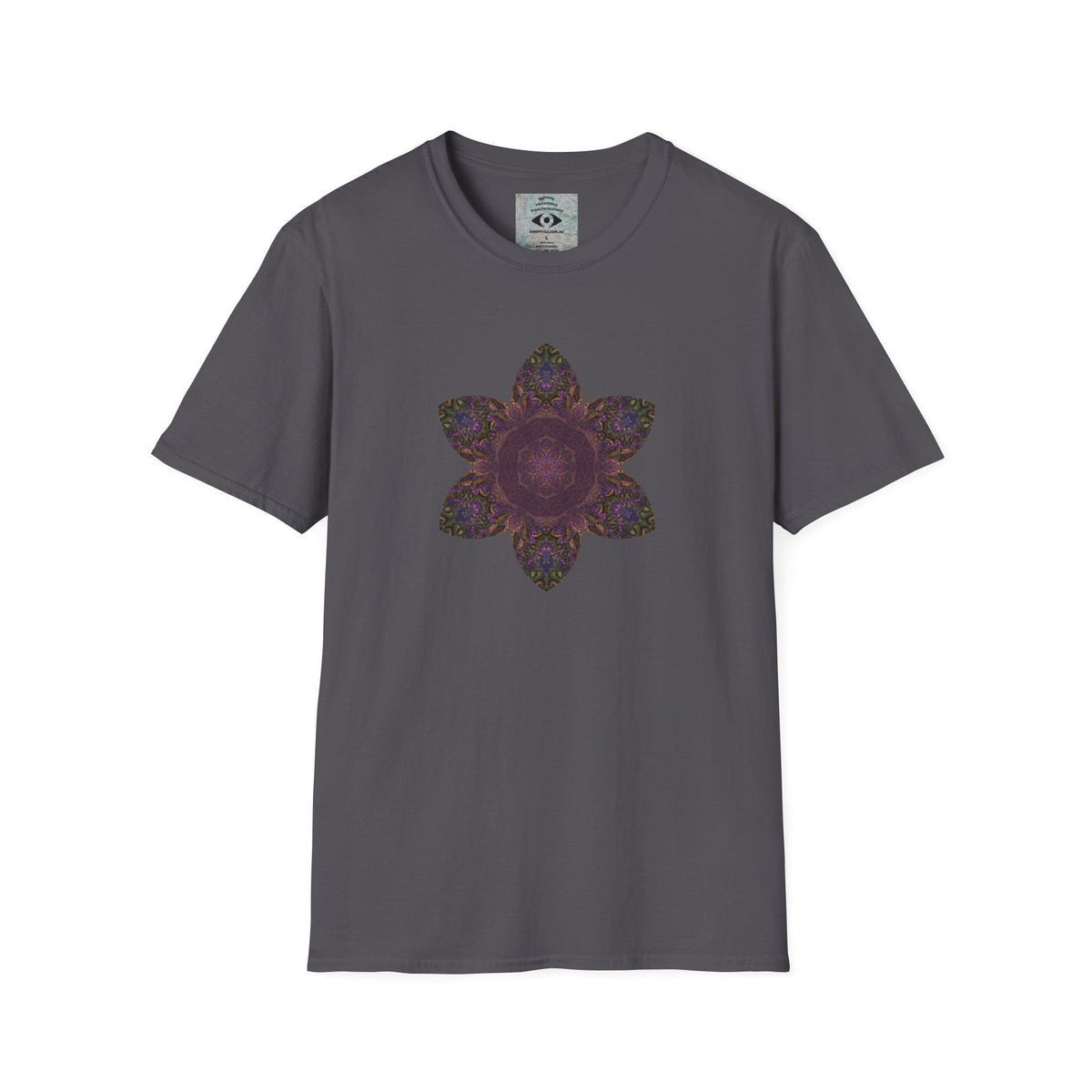 Unisex Softstyle T-Shirt - Love Light Mandalas No.3