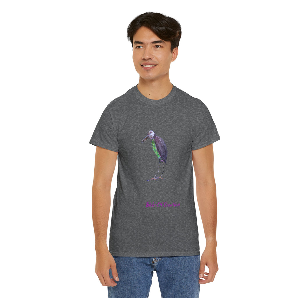 Unisex Heavy Cotton Tee - Birds Of Creation No.2