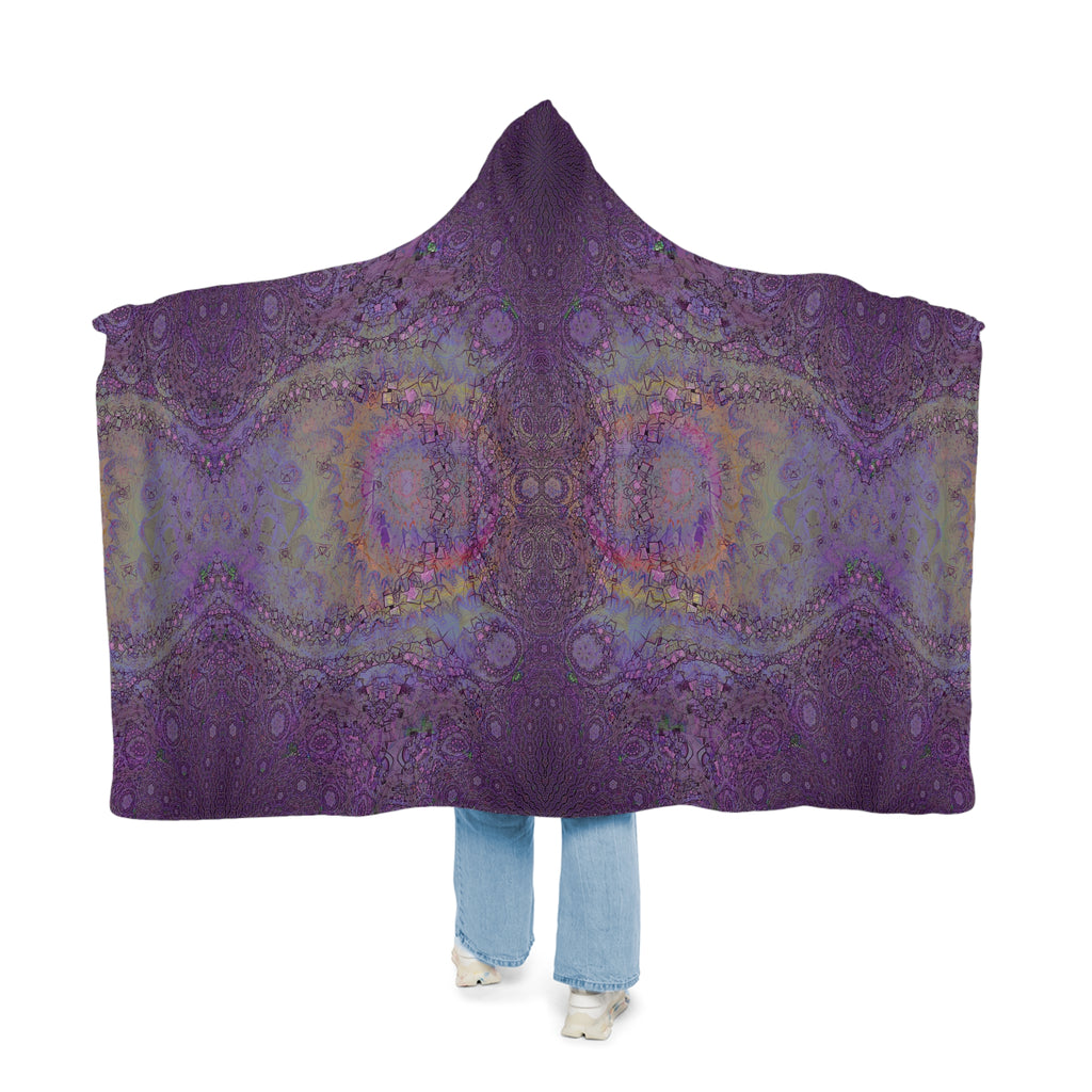 Snuggle Blanket - Love Light Fractals No.13