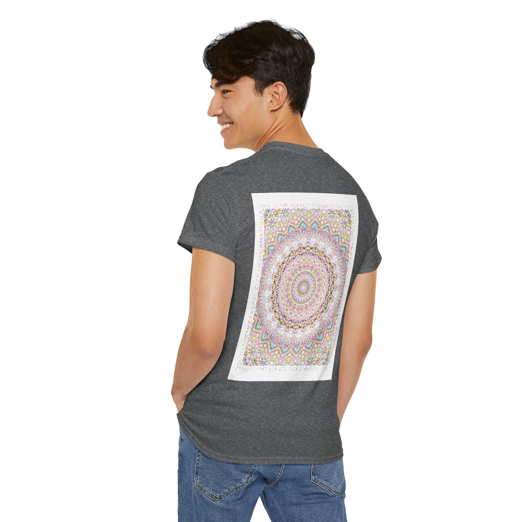 Unisex Heavy Cotton Tee (Back) - DMT Seer No.8