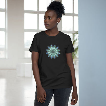 Women’s Maple Tee - Love Light Mandalas No.20