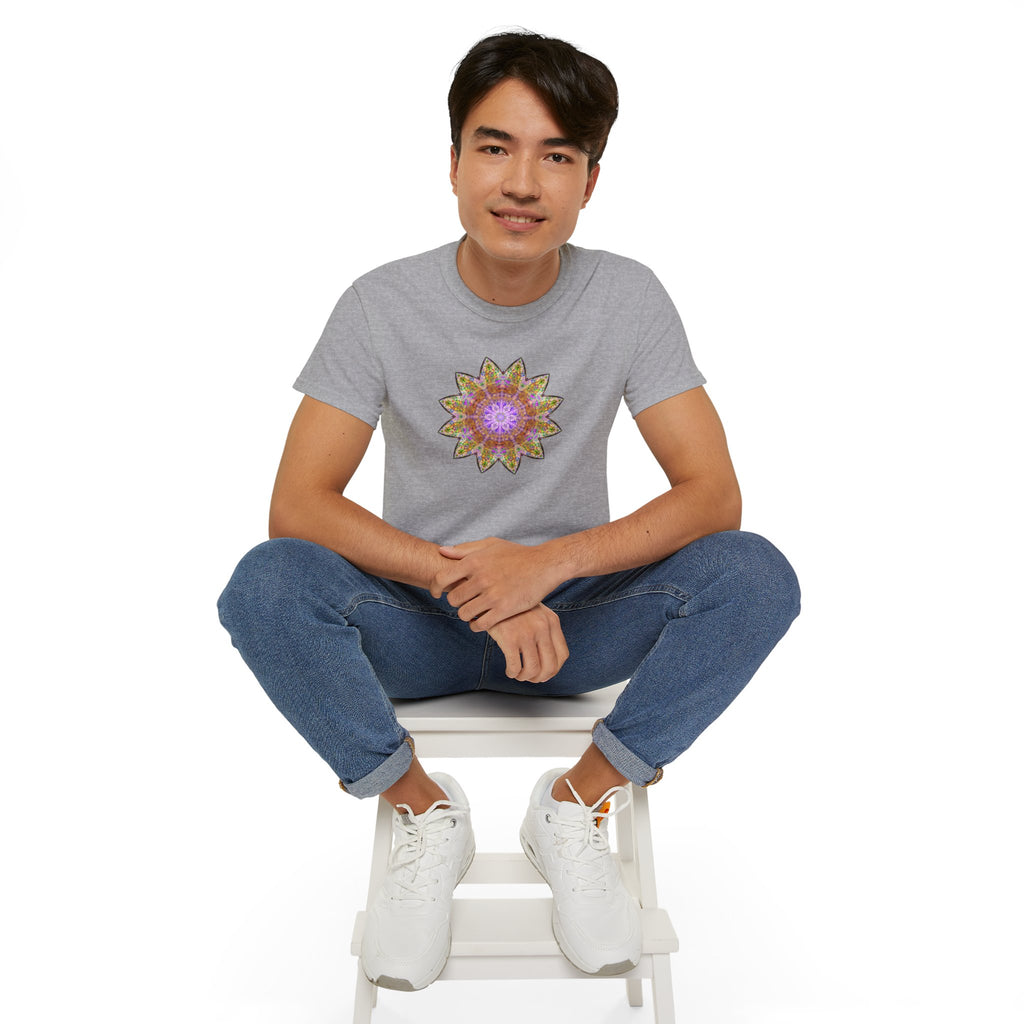 Unisex Ultra Cotton Tee - Love Light Mandalas No.14