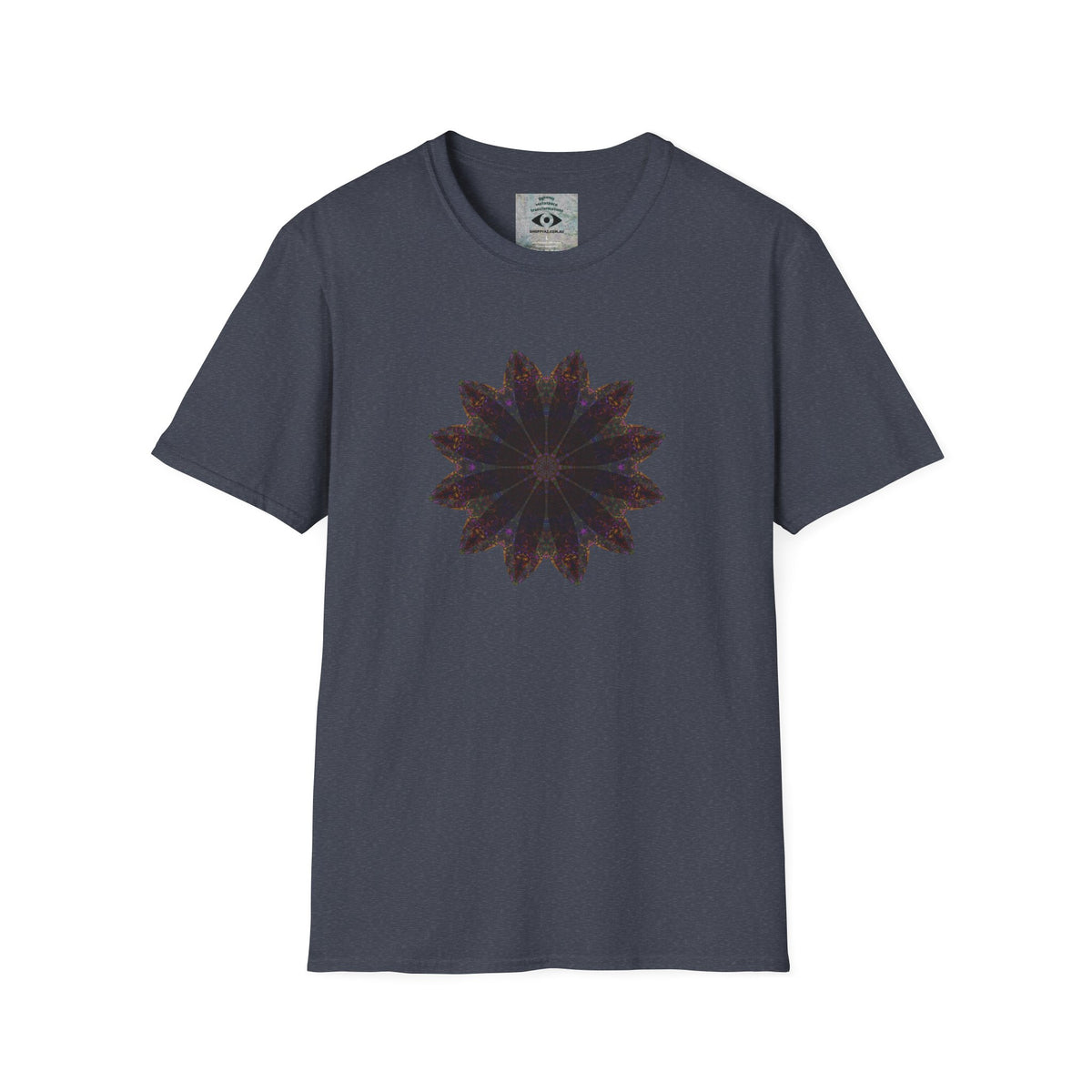 Unisex Softstyle T-Shirt - Love Light Mandalas No.10