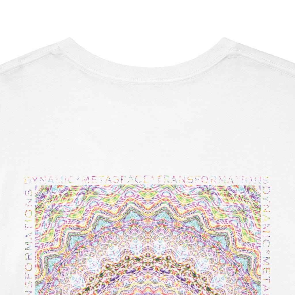 Unisex Heavy Cotton Tee (Back) - DMT Seer No.8