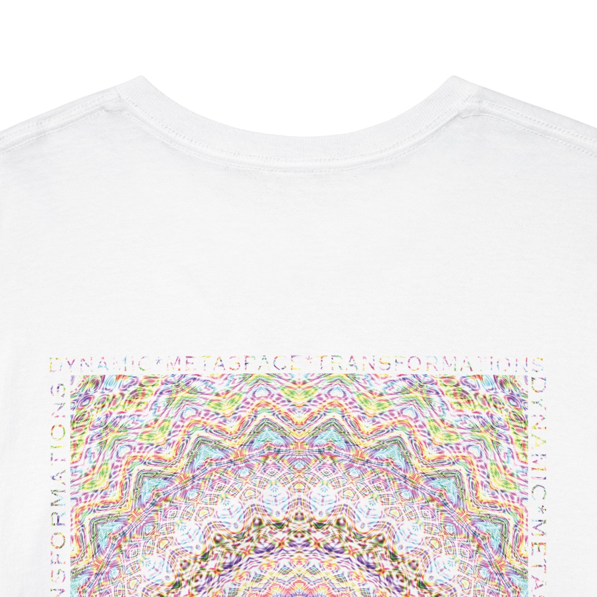 Unisex Heavy Cotton Tee (Back) - DMT Seer No.8