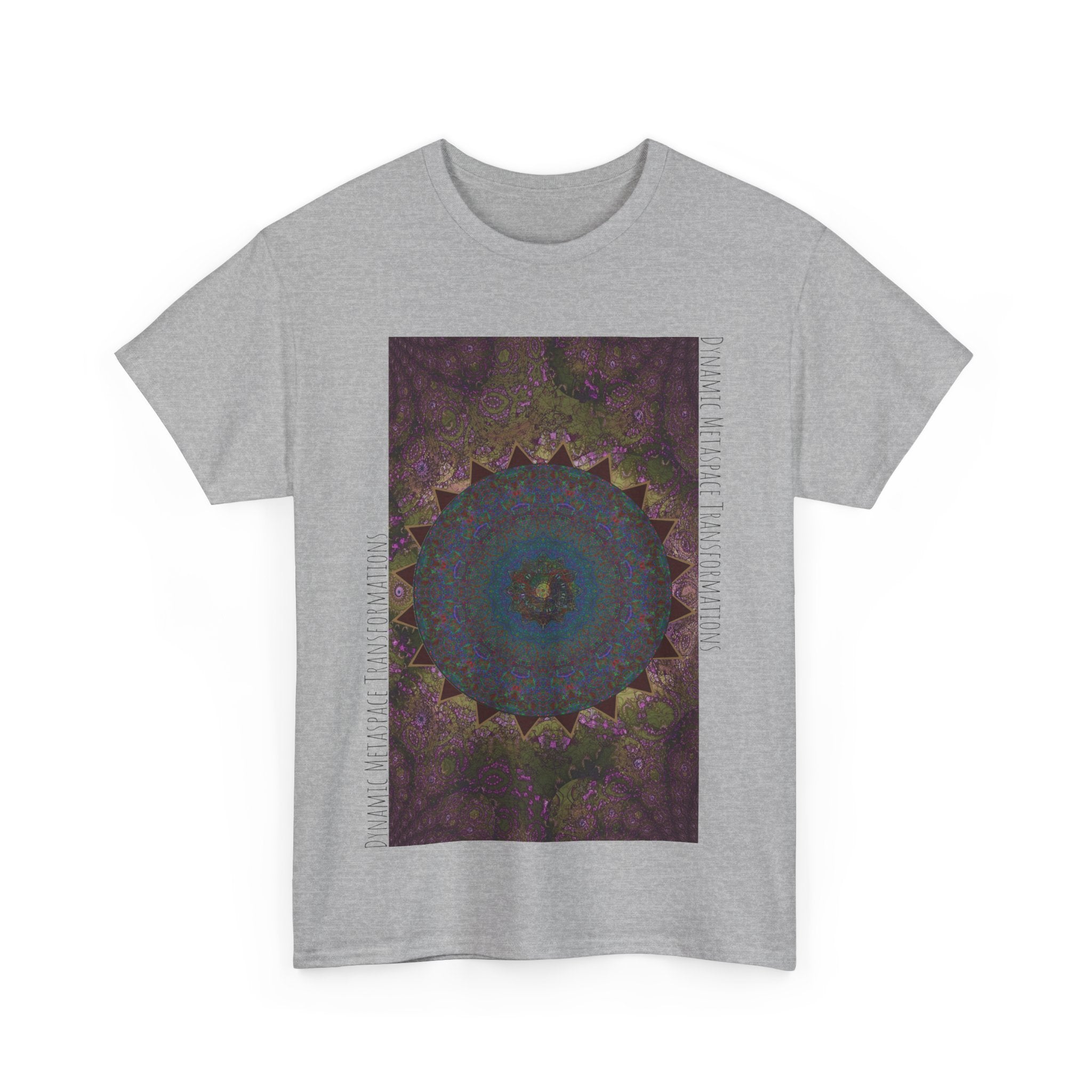 Unisex Heavy Cotton Tee - Love Light Spheres No. L8S1