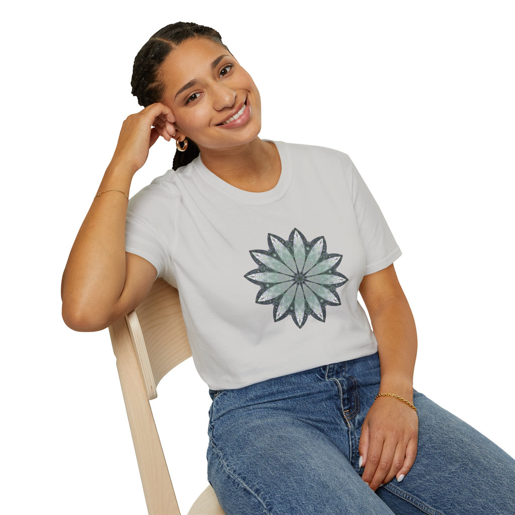 Unisex Softstyle T-Shirt - Love Light Mandalas No.22