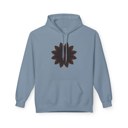 Unisex Midweight Softstyle Fleece Hoodie - Love Light Mandalas No.12