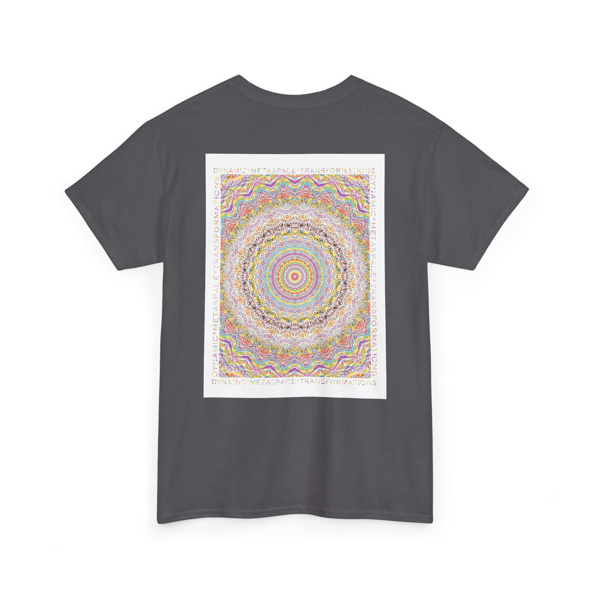 Unisex Heavy Cotton Tee (Back) - DMT Seer No.11