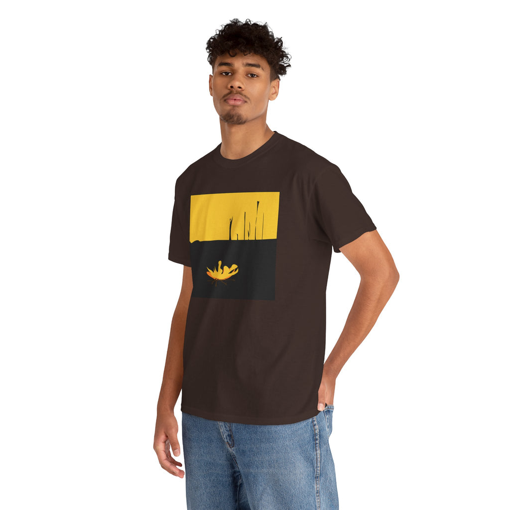 Unisex Heavy Cotton Tee - The Traveller Series (Fire)