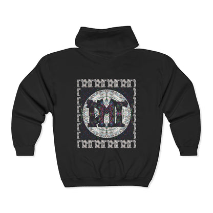 Unisex Heavy Blend™ Full Zip Hooded Sweatshirt - DMT Scribe No.3