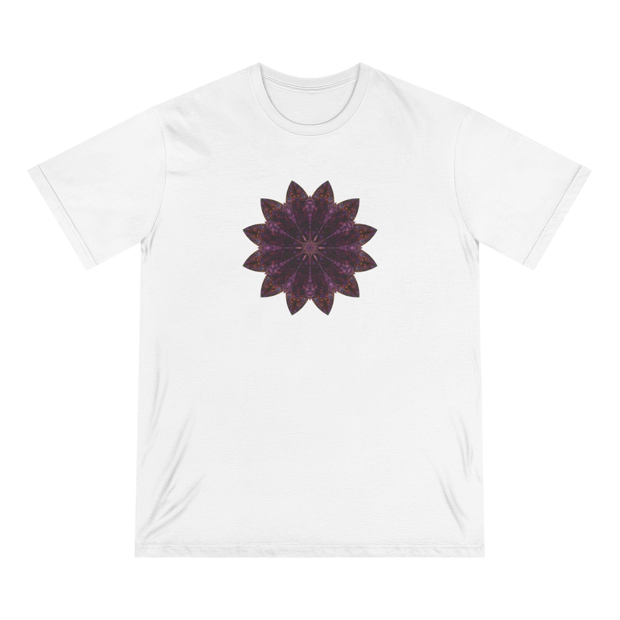 Organic Staple T-shirt - Love Light Mandalas No.15