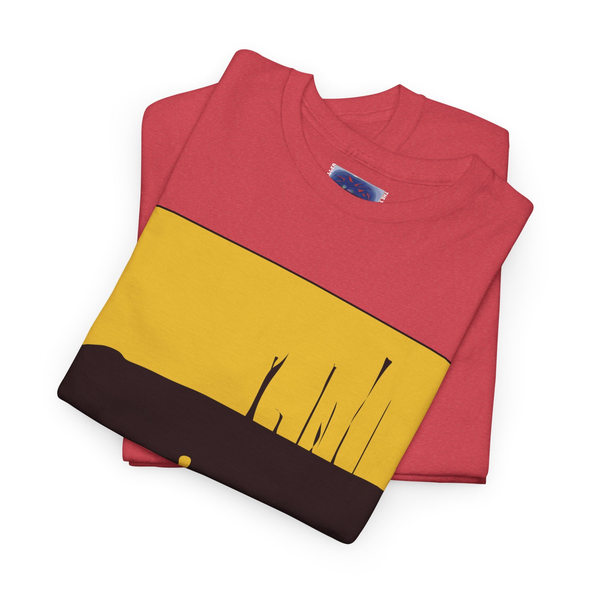 Unisex Heavy Cotton Tee - The Traveller Series (Fire)