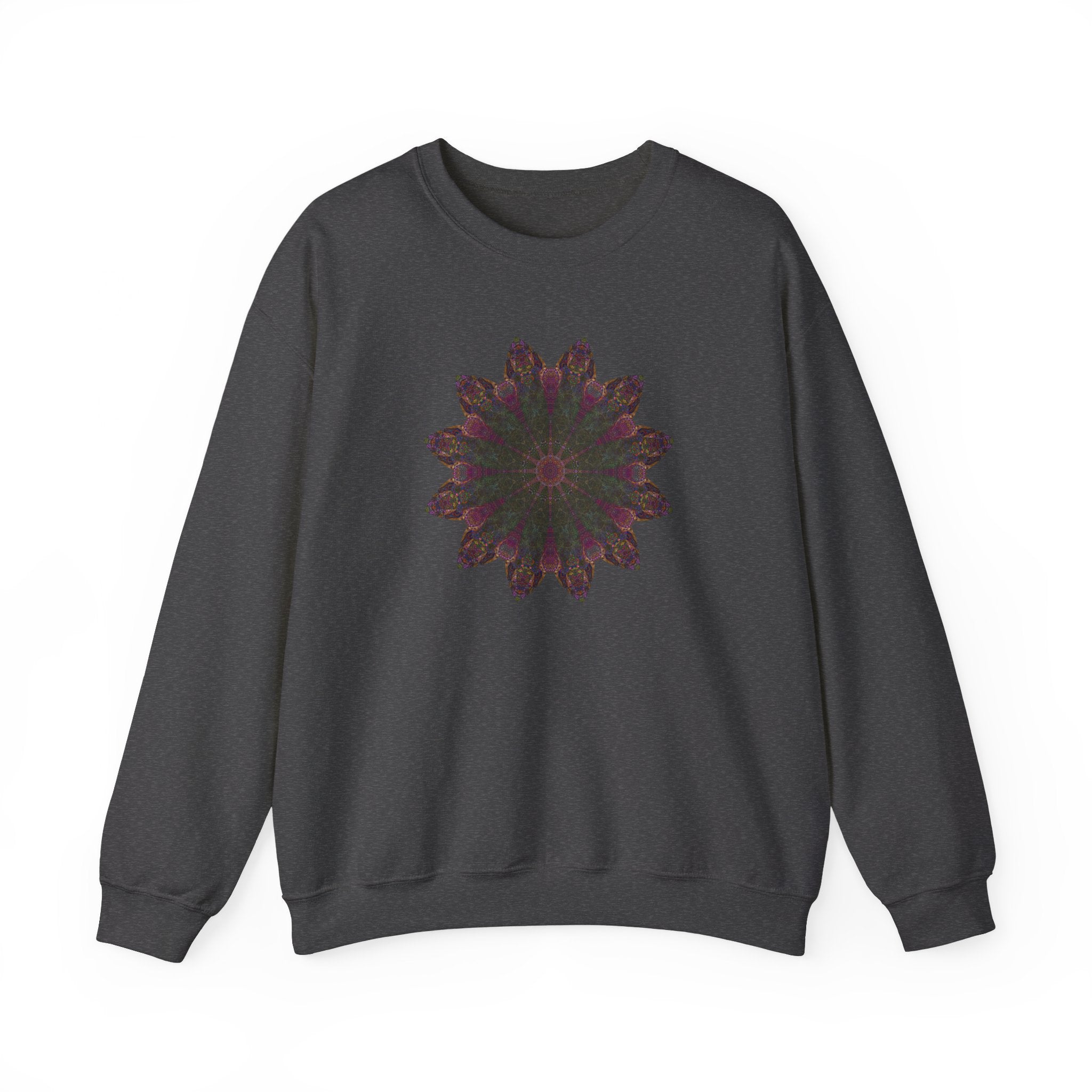 Unisex Heavy Blend™ Crewneck Sweatshirt - Love Light Mandalas No.7