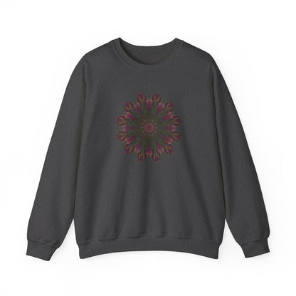 Unisex Heavy Blend™ Crewneck Sweatshirt - Love Light Mandalas No.7