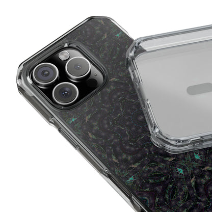 iPhone 16 Magnetic Clear Impact Case - P5 Kaleidoscopic No.31