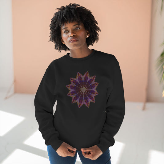 Unisex Crewneck Sweatshirt - Love Light Mandalas No.11