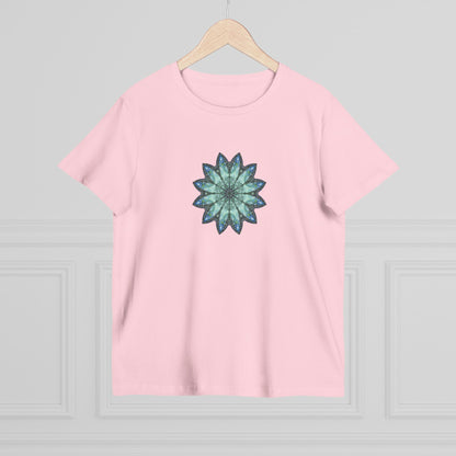 Women’s Maple Tee - Love Light Mandalas No.20