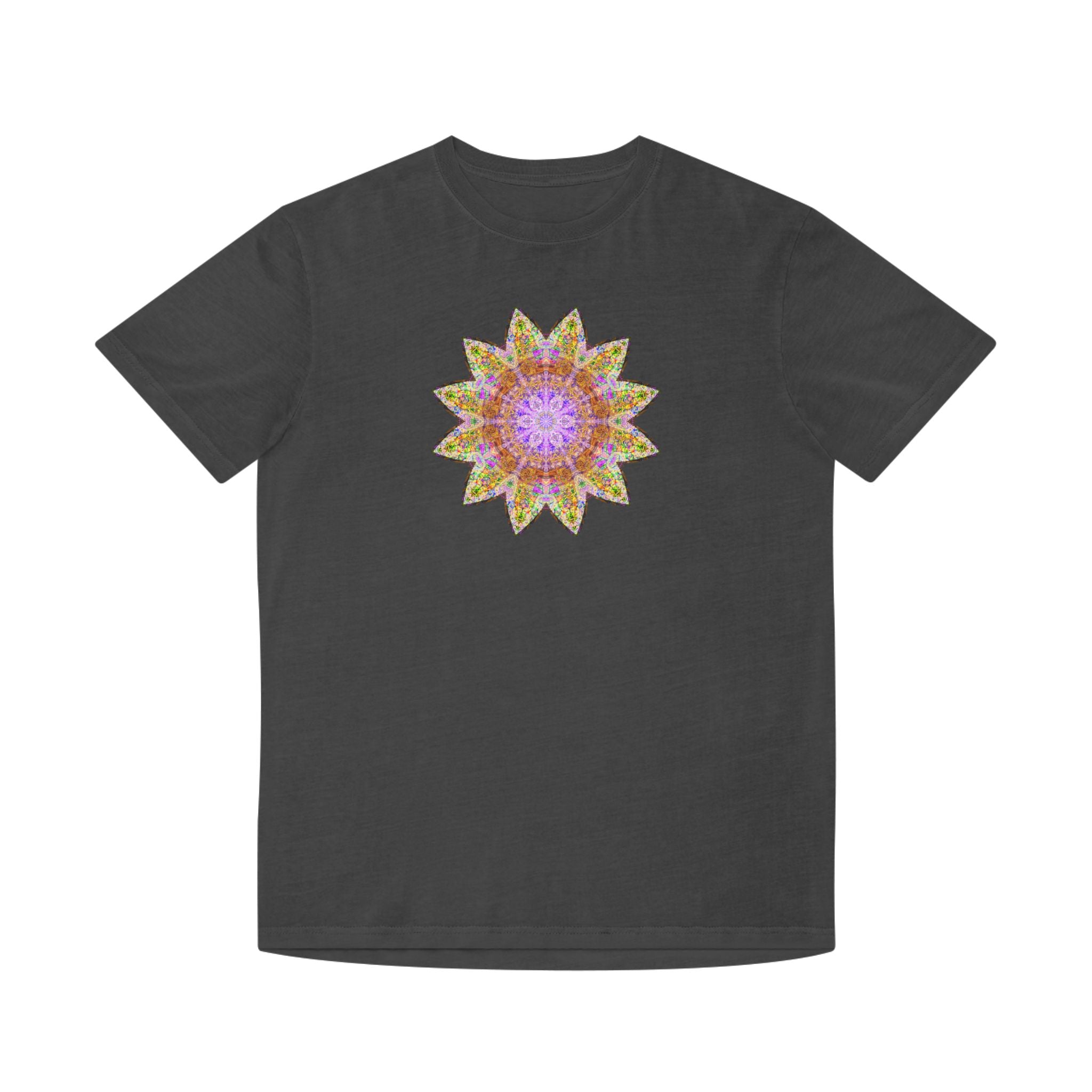 Unisex Faded Shirt - Love Light Mandalas No.14