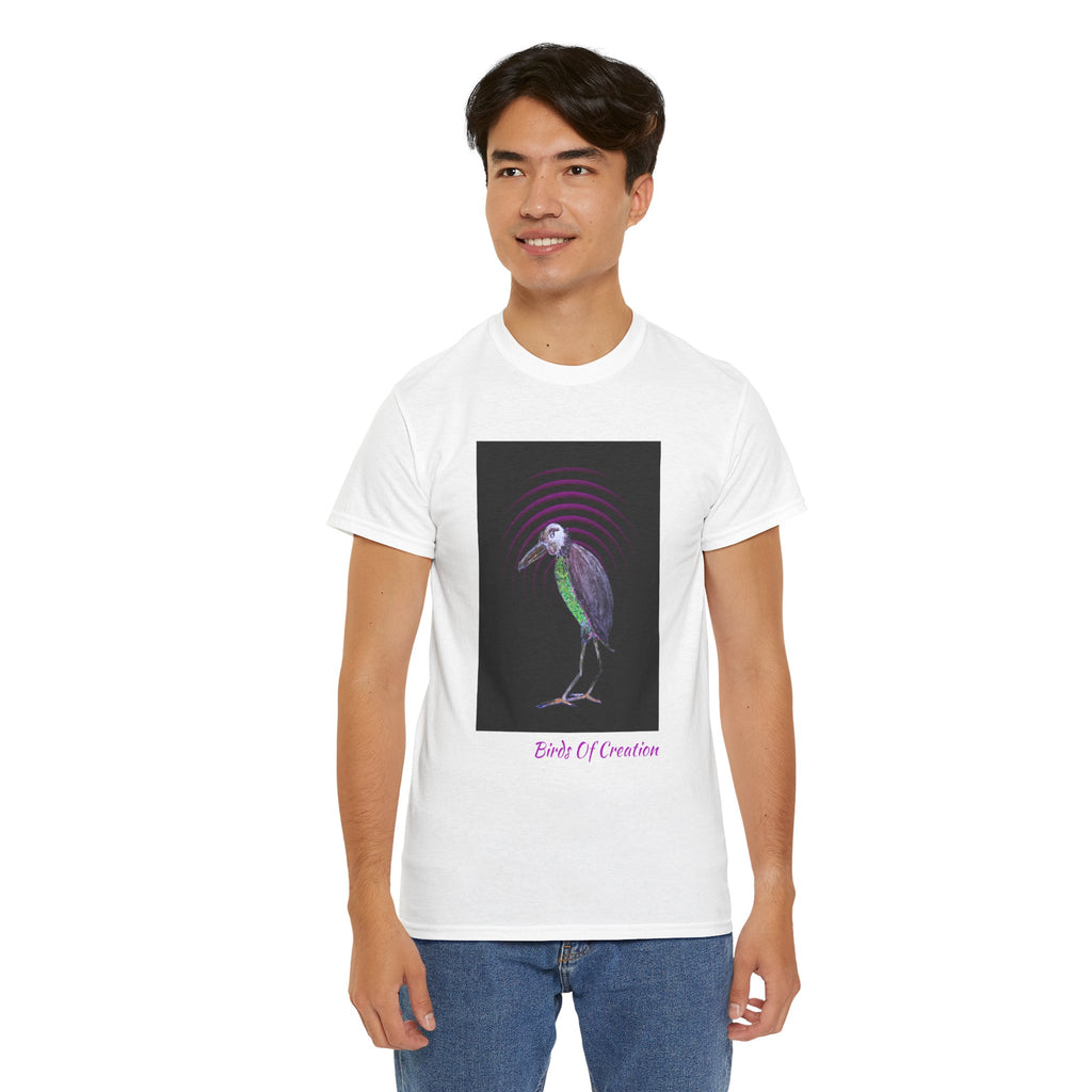 Unisex Heavy Cotton Tee - Birds Of Creation No.2b