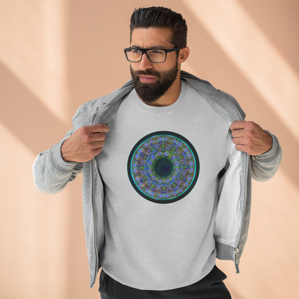 Unisex Crewneck Sweatshirt - Love Light Spheres No.M15K7