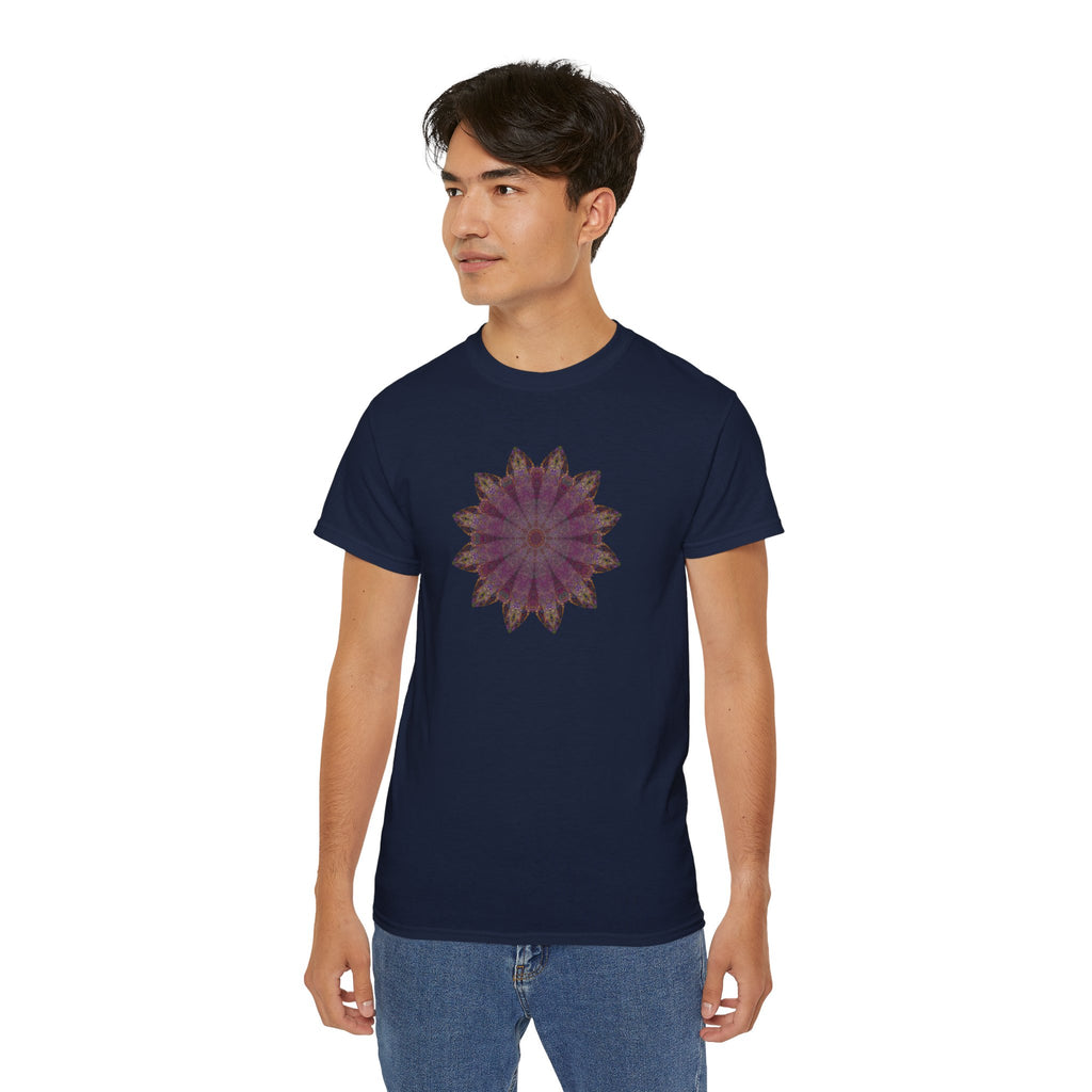 Unisex Ultra Cotton Tee - Love Light Mandalas No.6