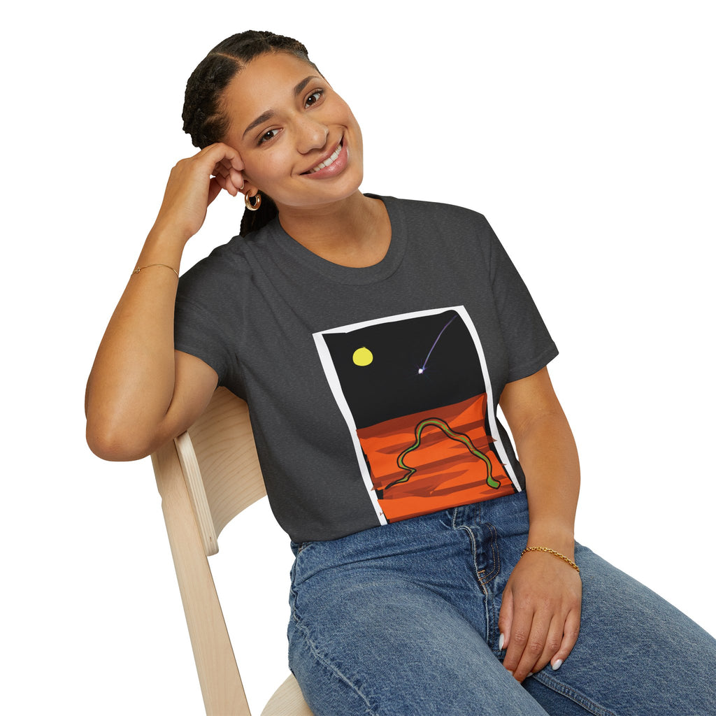 Unisex Softstyle T-Shirt - The Traveller Series (Shooting Star)