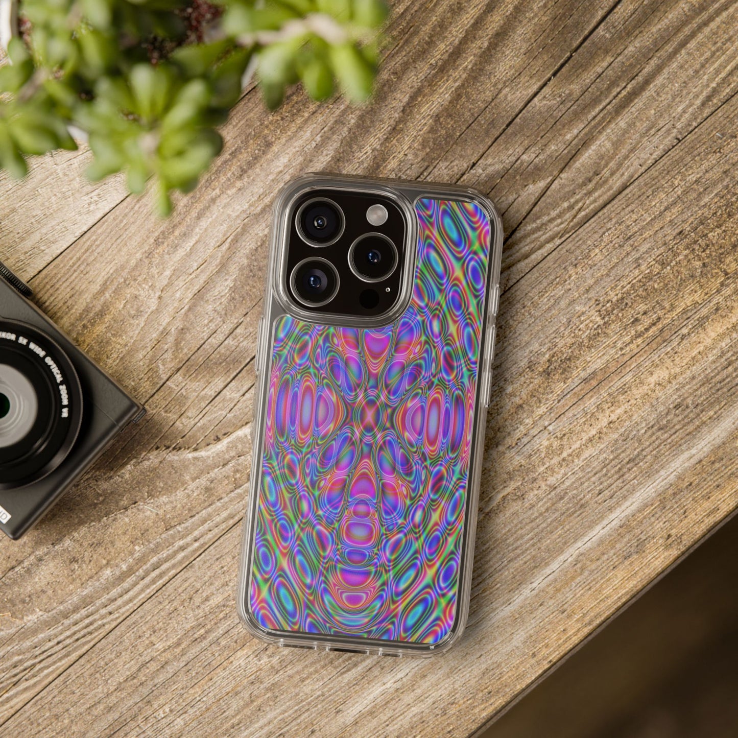iPhone 16 Clear Case – DMT Seer No.1