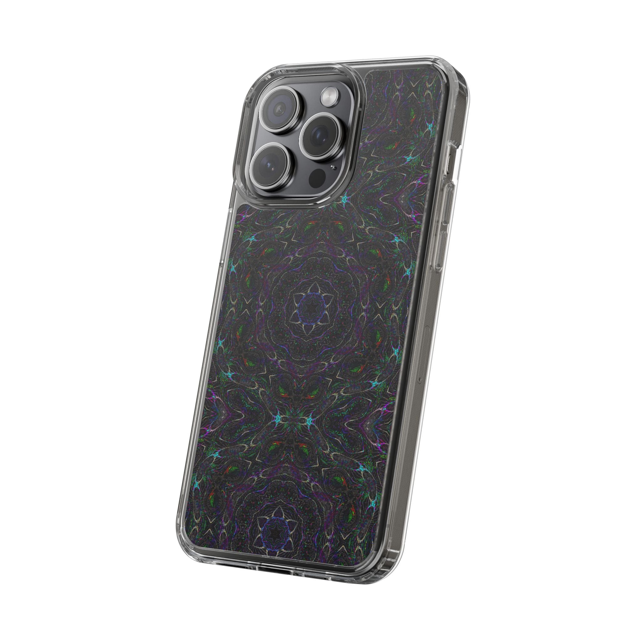 iPhone 15 Clear Case – P5 Kaleidoscopic No.32
