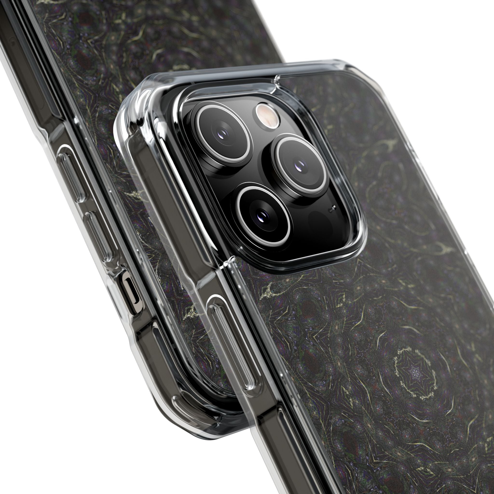 iPhone 14 Magnetic Clear Impact Case - P5 Kaleidoscopic No.18