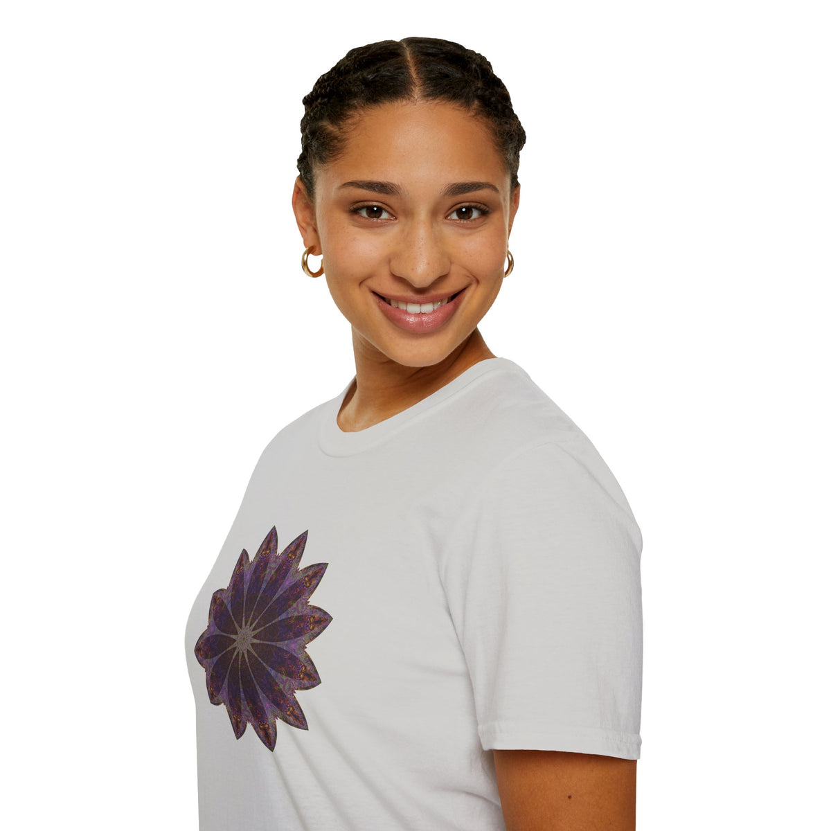 Unisex Softstyle T-Shirt - Love Light Mandalas No.11