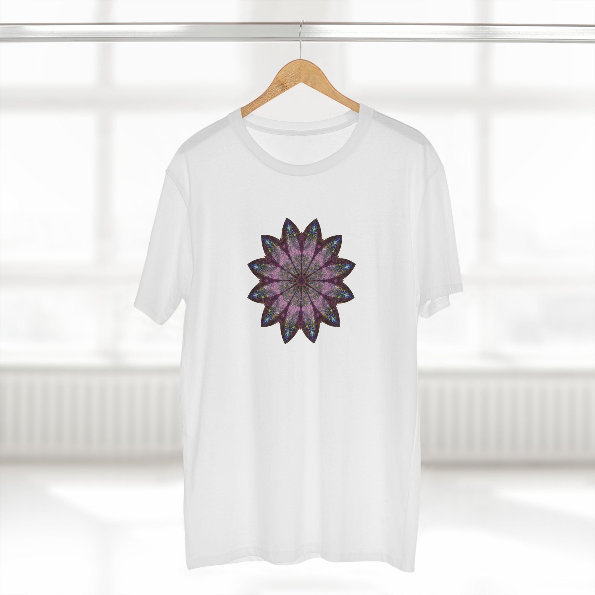 Men's Staple Tee - Love Light Mandalas No.19