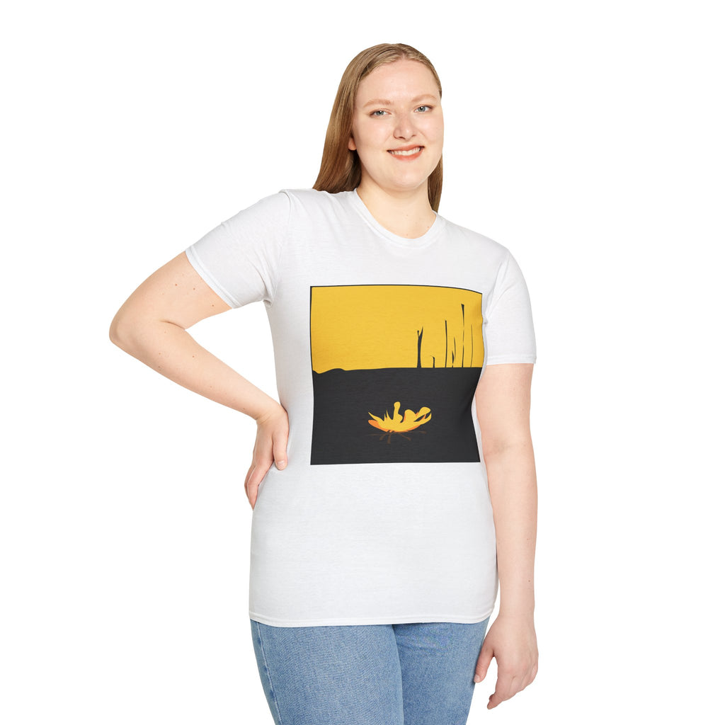 Unisex Softstyle T-Shirt - The Traveller Series (Fire)