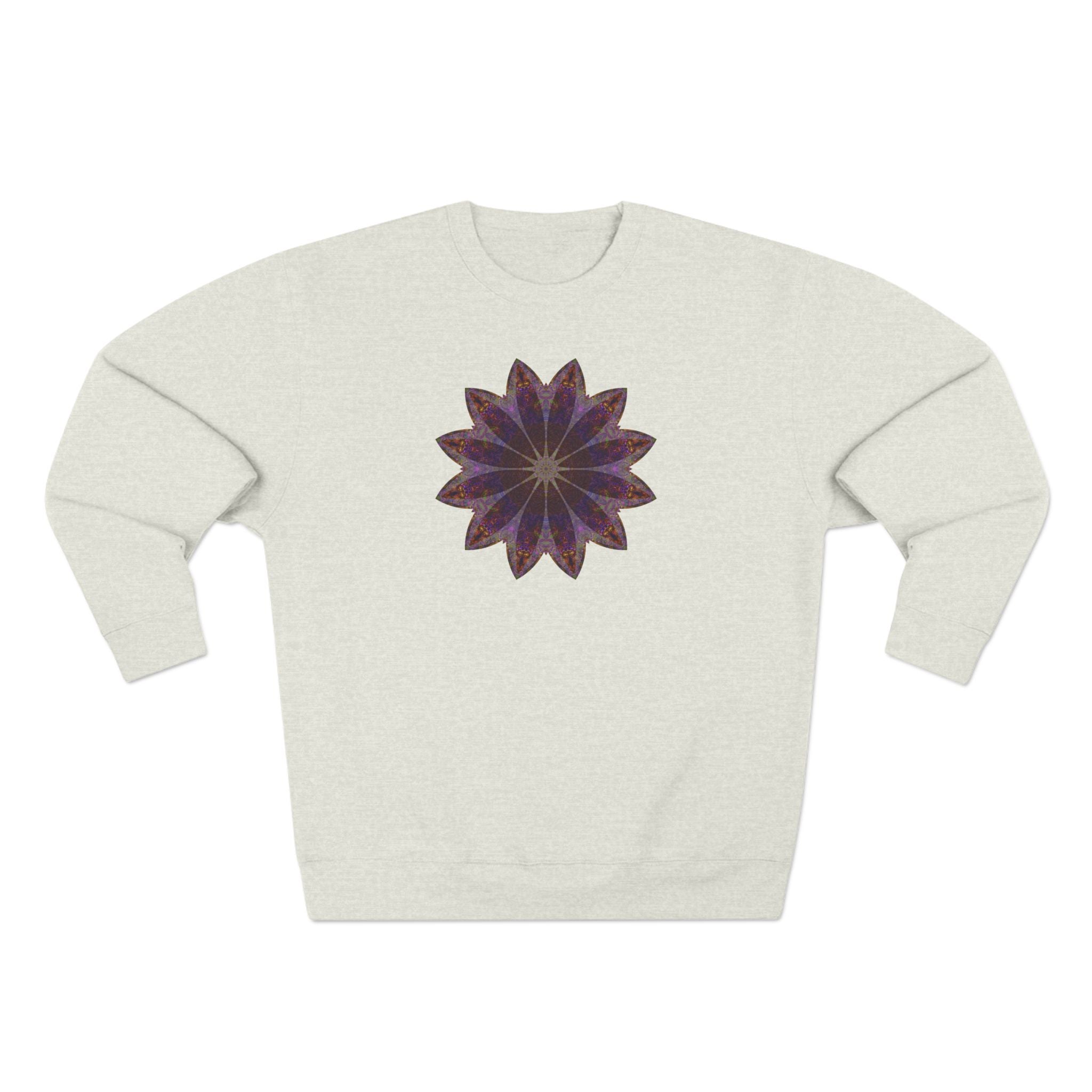 Unisex Crewneck Sweatshirt - Love Light Mandalas No.11