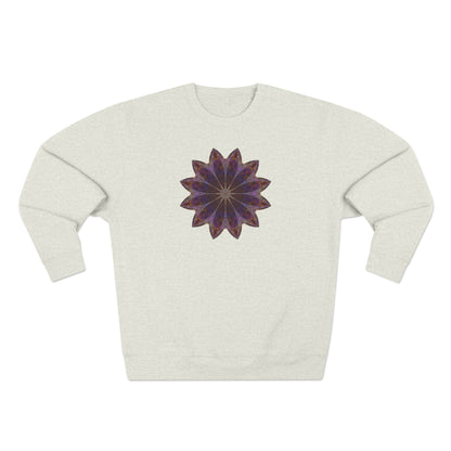 Unisex Crewneck Sweatshirt - Love Light Mandalas No.11