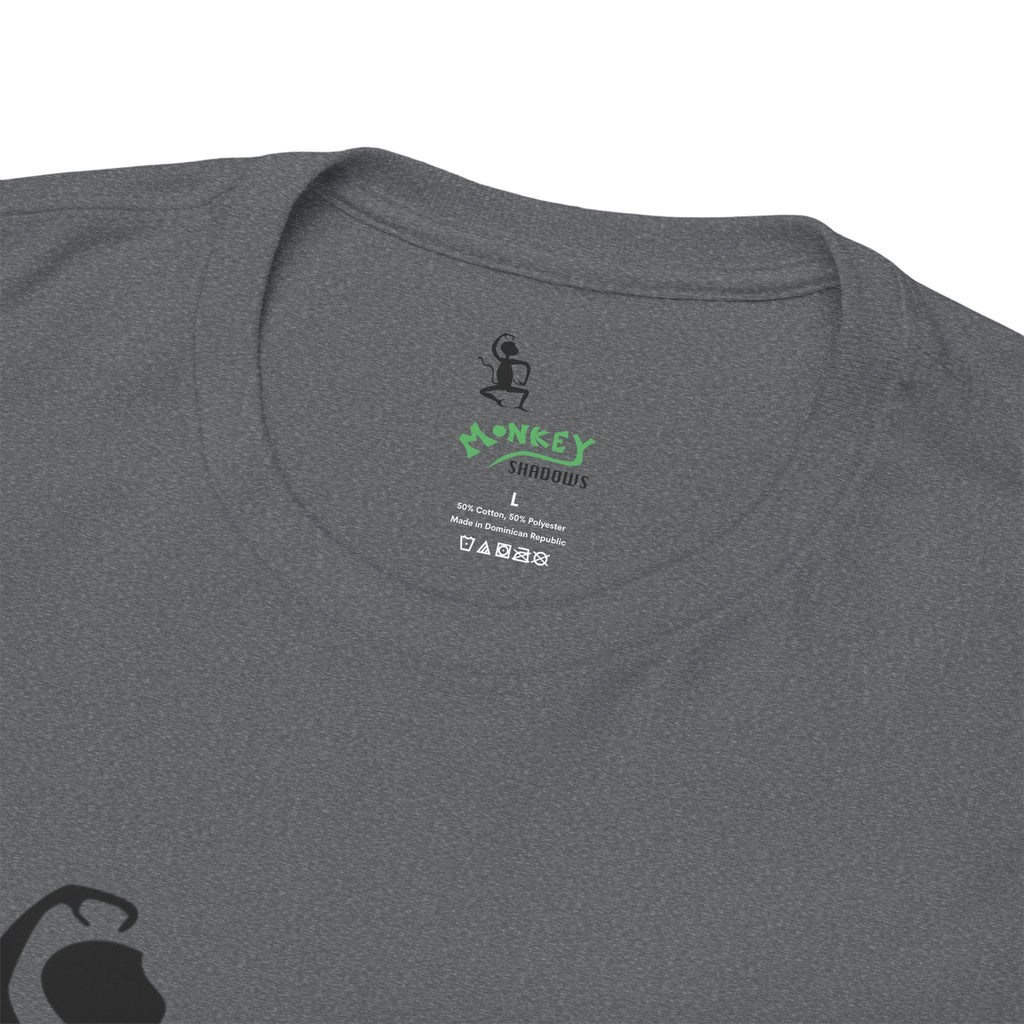 Unisex Heavy Cotton Tee - Monkey Shadows
