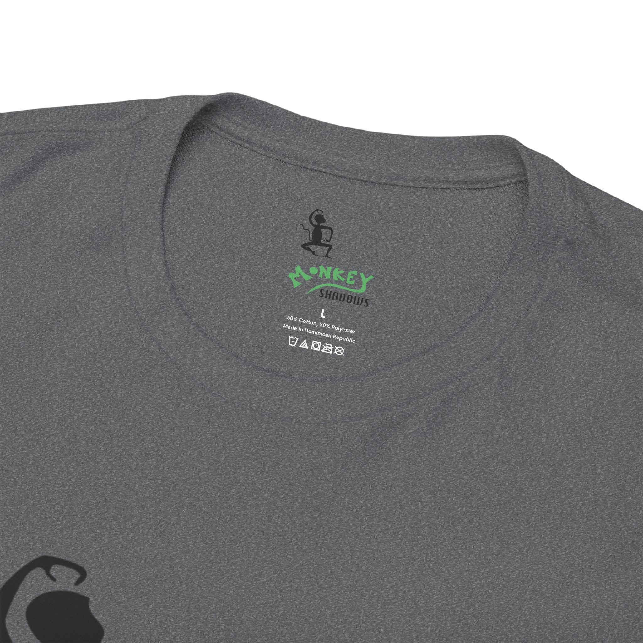 Unisex Heavy Cotton Tee - Monkey Shadows