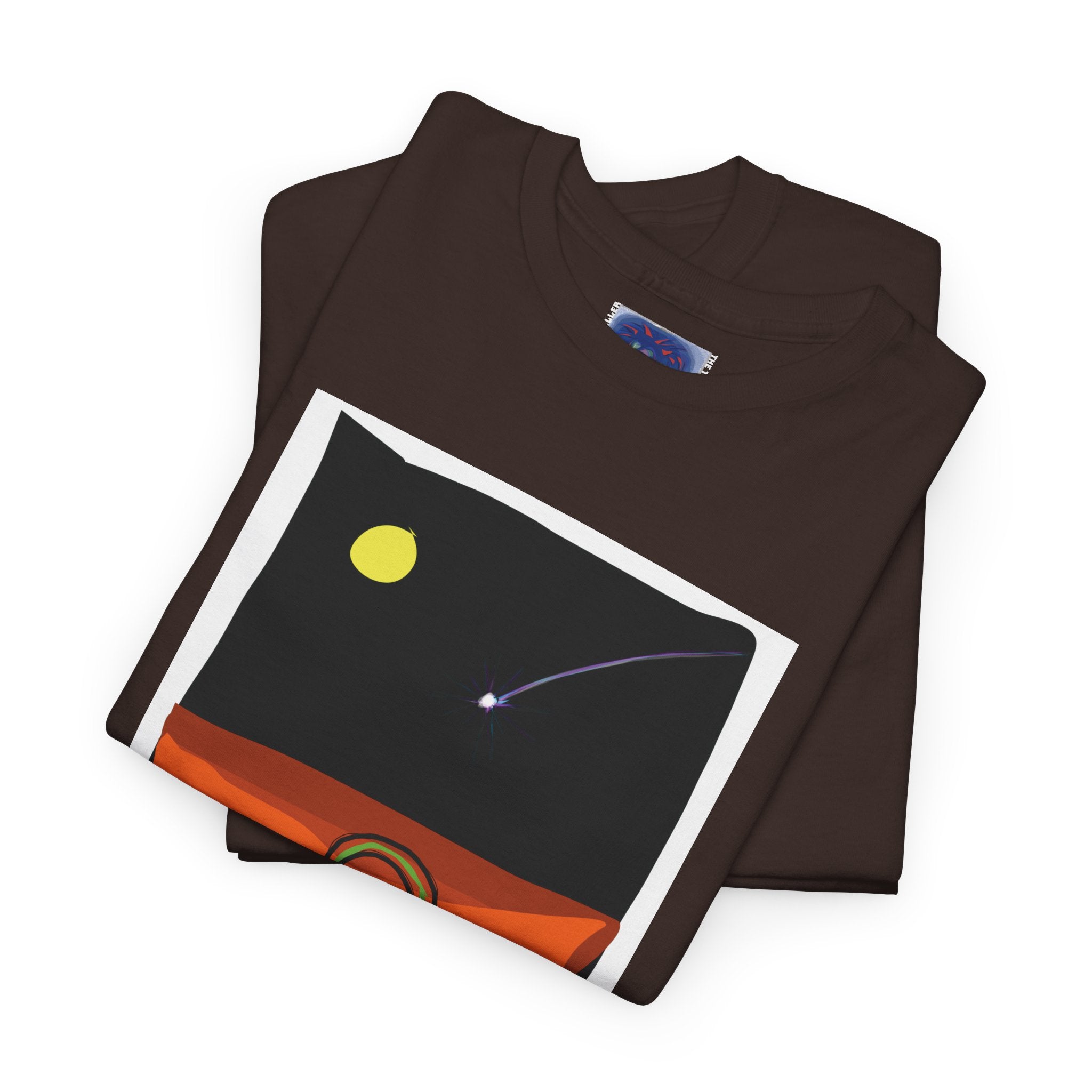 Unisex Heavy Cotton Tee - The Traveller Series (Shooting Star)