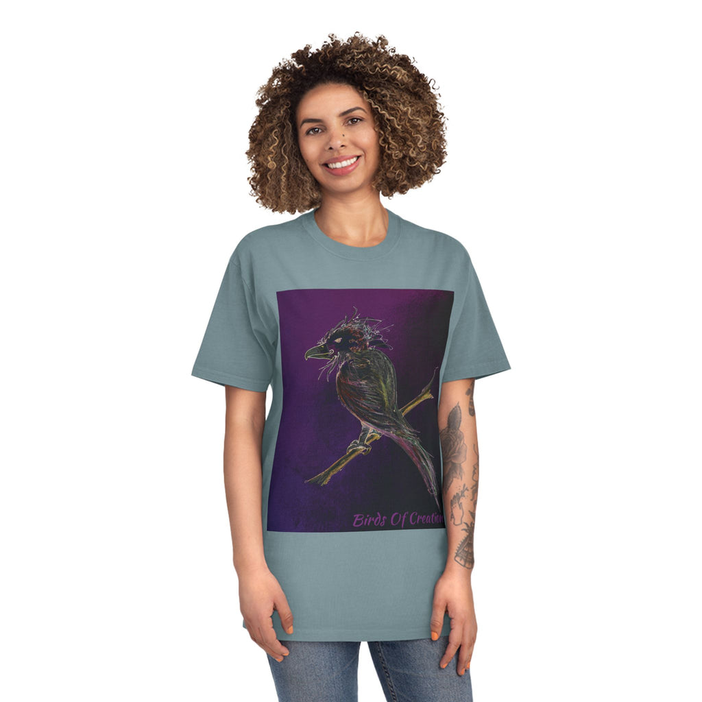 Unisex Faded Shirt - Birds Of Creation No.1