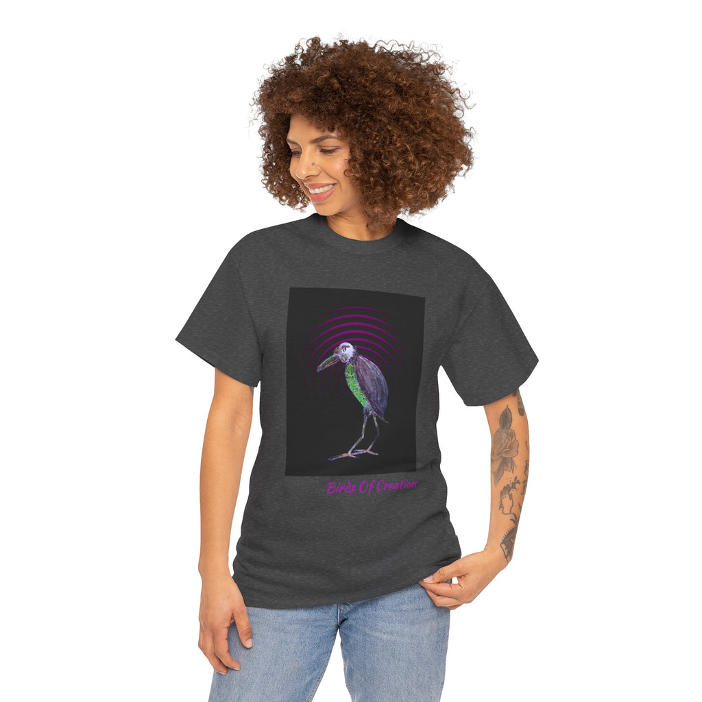Unisex Heavy Cotton Tee - Birds Of Creation No.2b