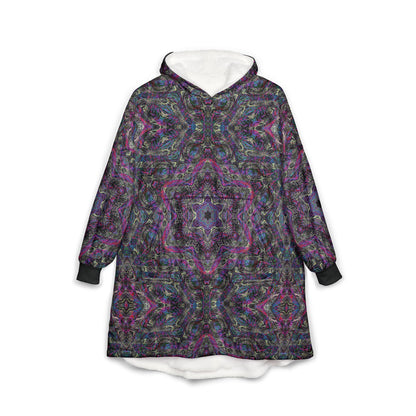 Unisex Hooded Blanket - Kaleidoscope P5 No.33