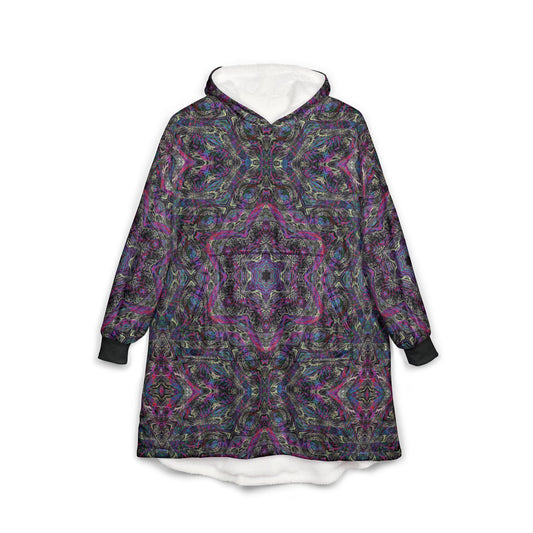 Unisex Hooded Blanket - Kaleidoscope P5 No.33