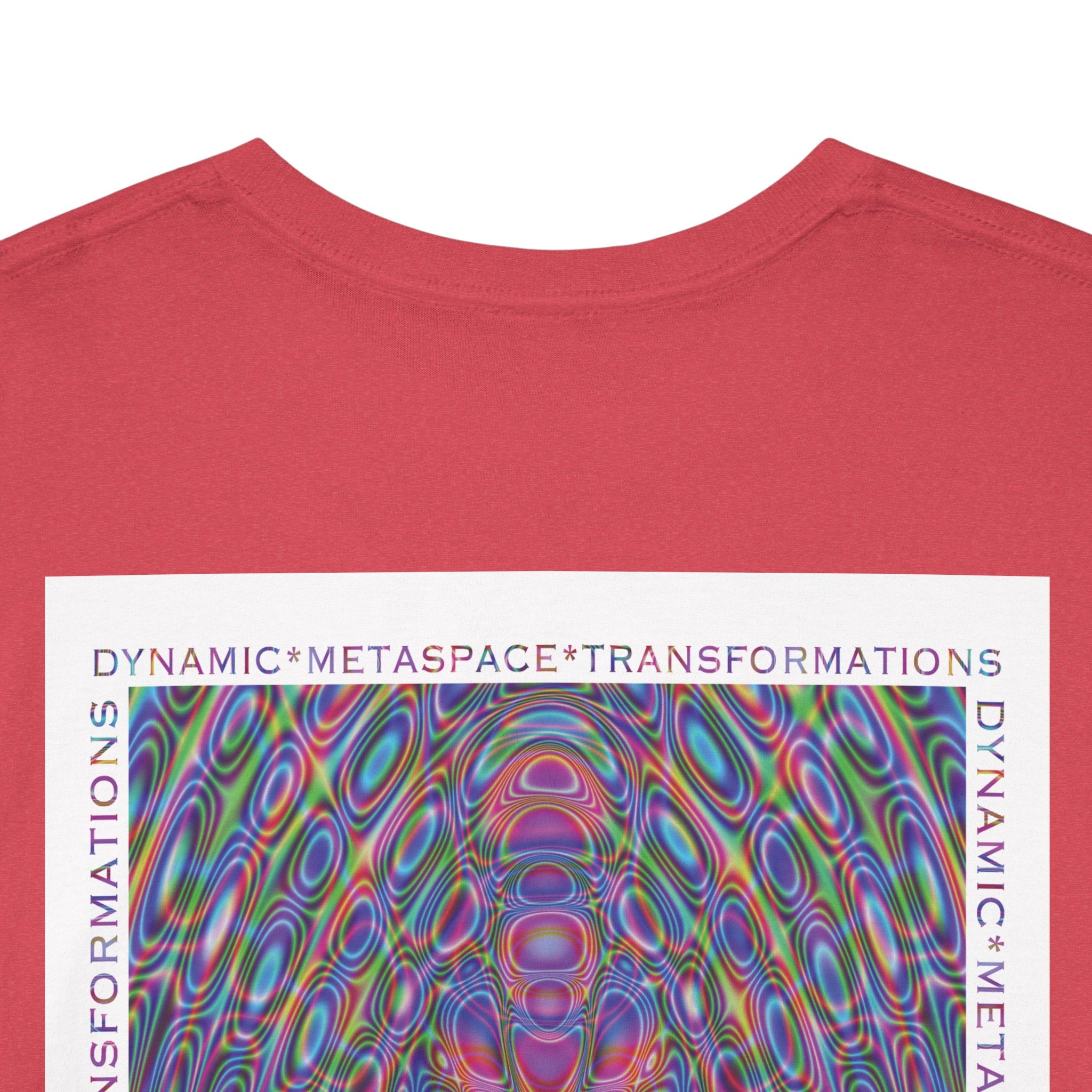 Unisex Heavy Cotton Tee (Back) - DMT Seer No.1