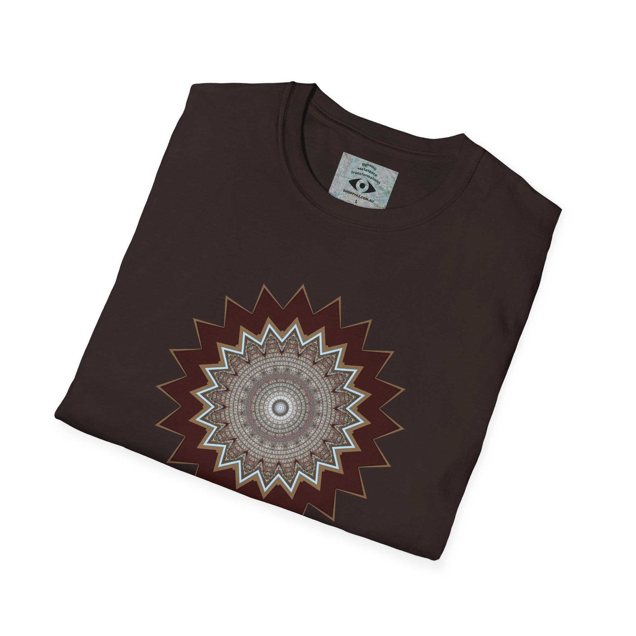 Unisex Softstyle T-Shirt - Mycelium Mandalas No.1
