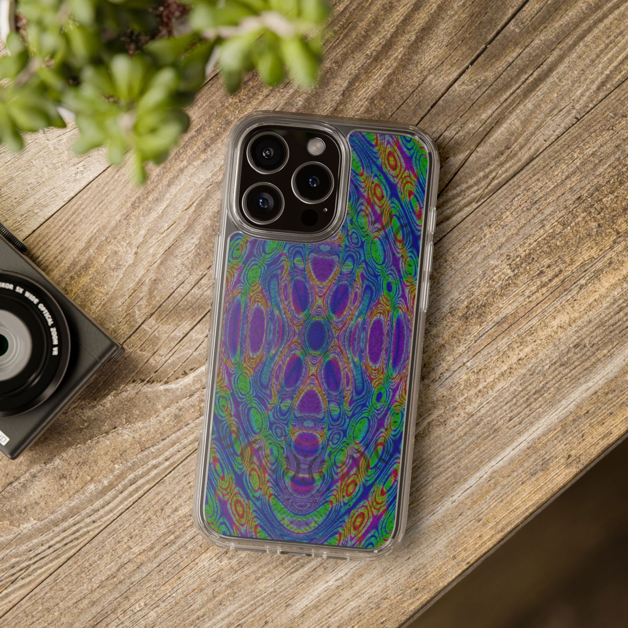iPhone 16 Clear Case – DMT Seer No.18