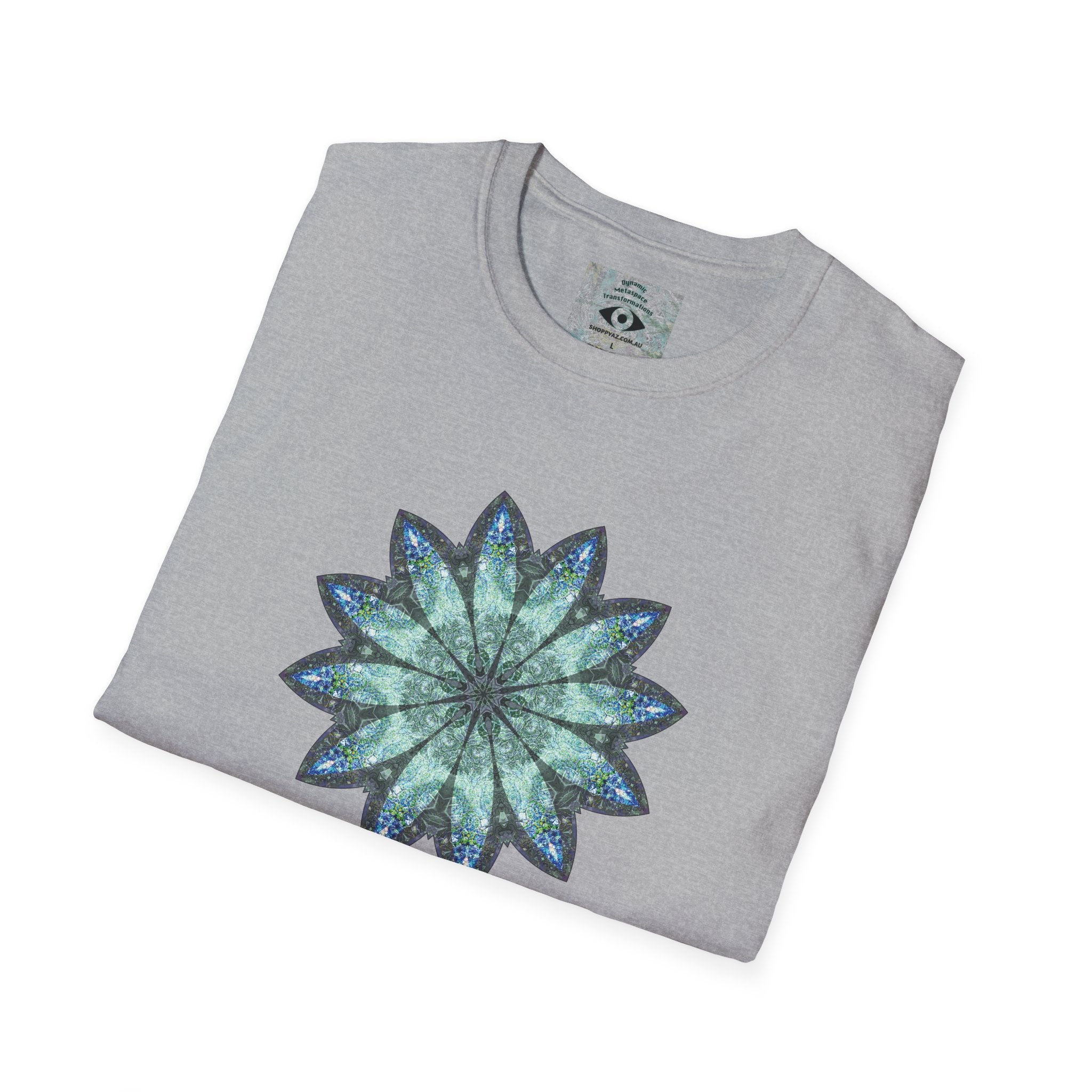 Unisex Softstyle T-Shirt - Love Light Mandalas No.20
