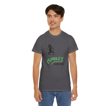Unisex Heavy Cotton Tee - Monkey Shadows