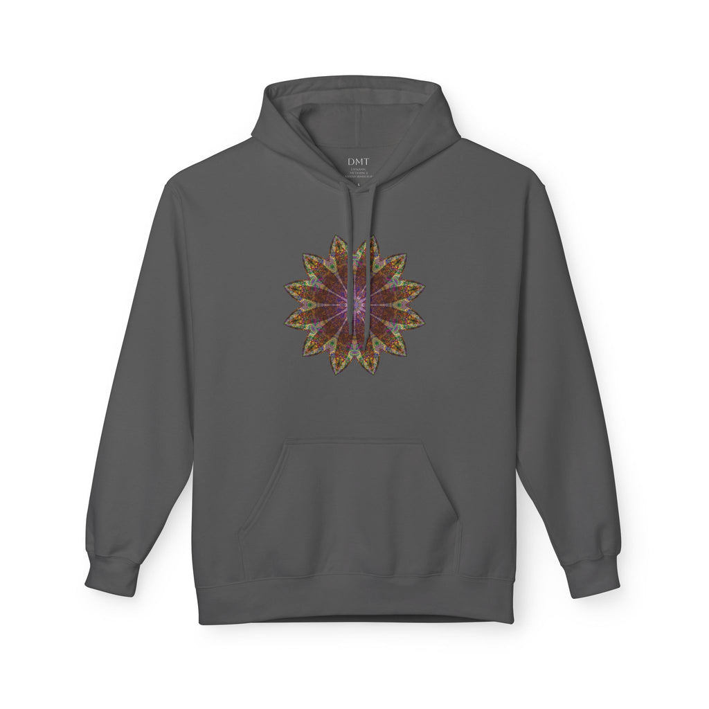 Unisex Midweight Softstyle Fleece Hoodie - Love Light Mandalas No.13