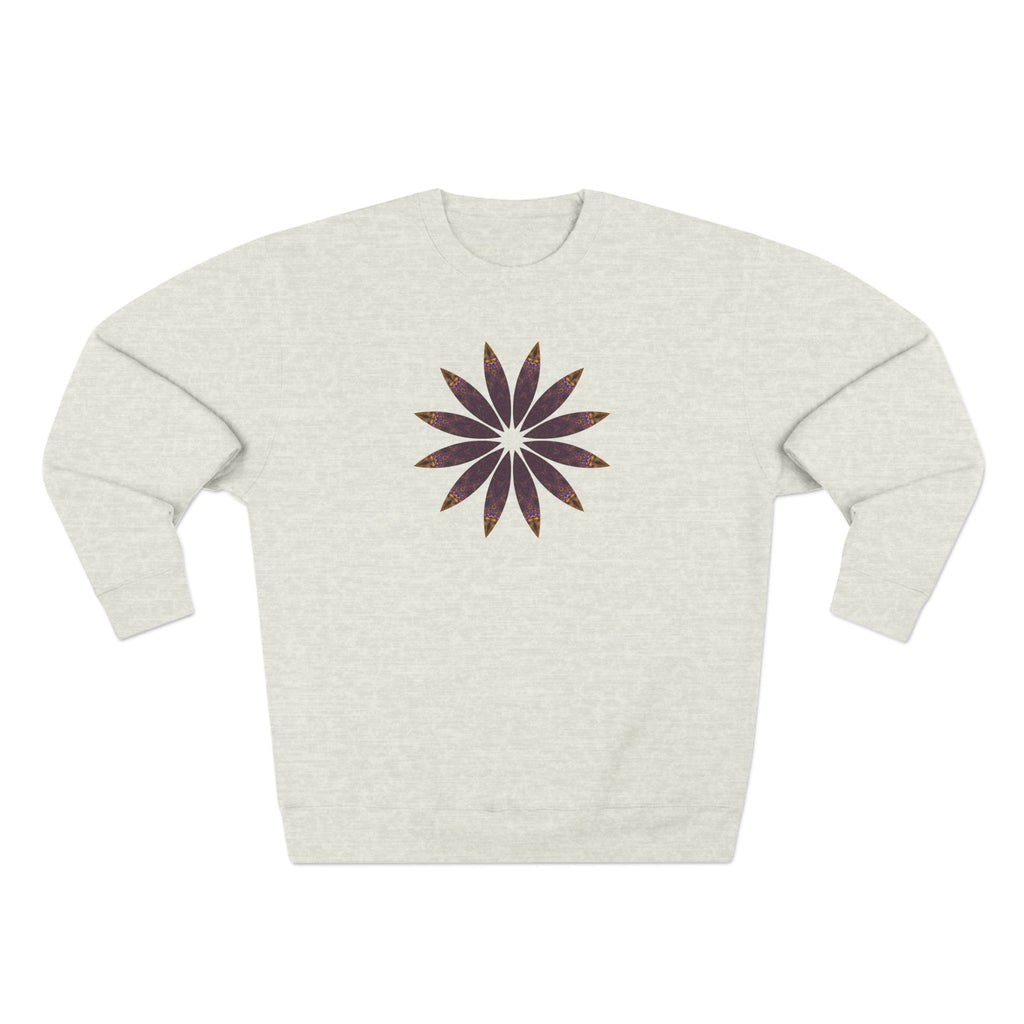 Unisex Crewneck Sweatshirt - Love Light Mandalas No.2