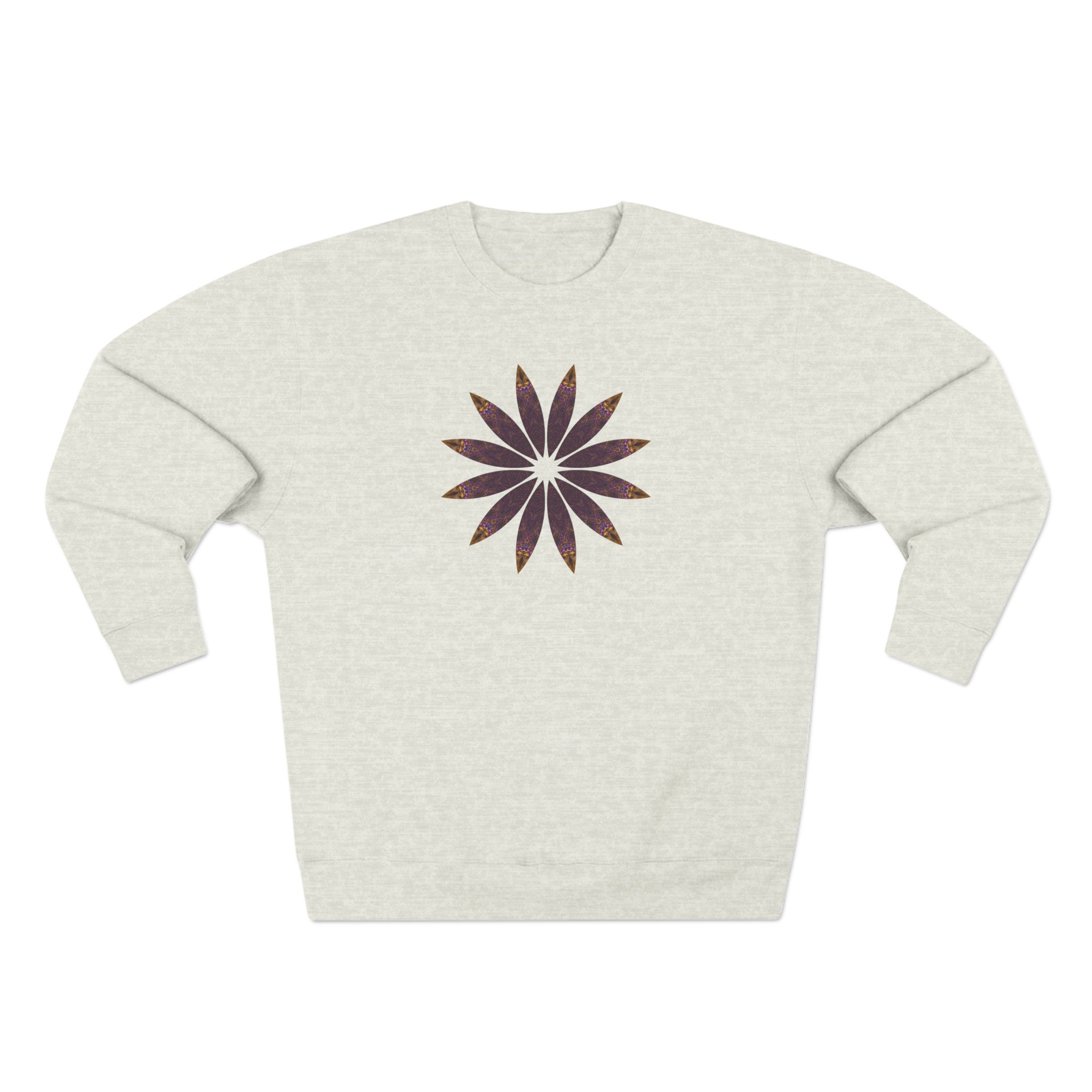 Unisex Crewneck Sweatshirt - Love Light Mandalas No.2